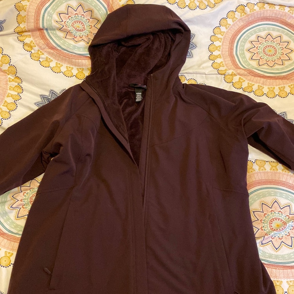 Burgundy jacket